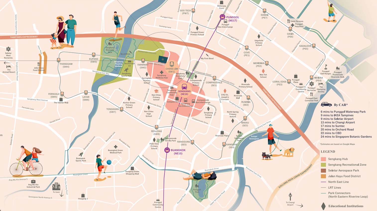 OLA nearby amenities